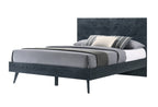 Diana - Eastern King Modern Grey Ash Bed - Eastern King Modern Grey Ash Bed