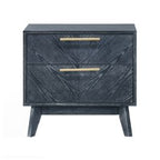 Diana - Modern Grey Ash Nightstand