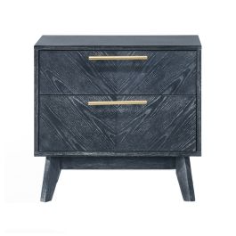 Diana - Modern Grey Ash Nightstand