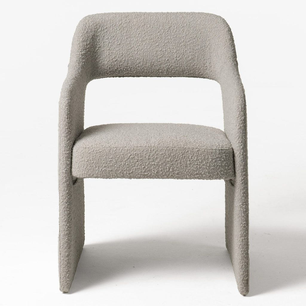 Bishop - Modern Grey Fabric Dining Chair