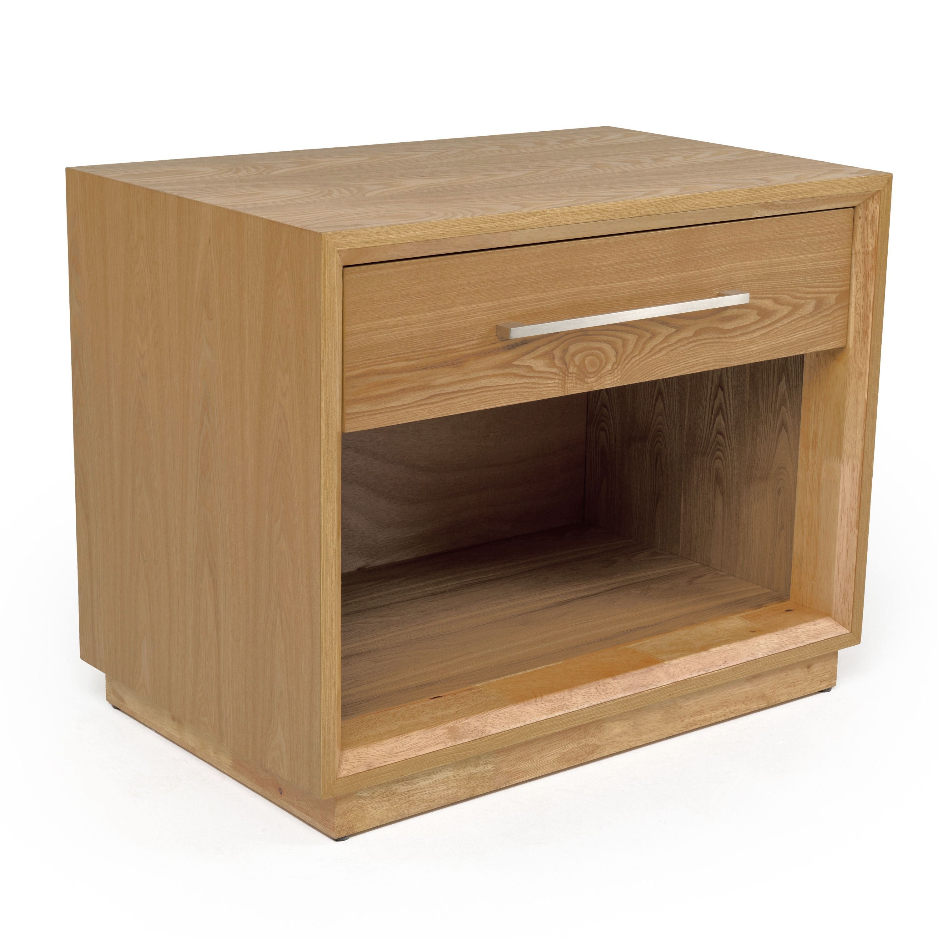 Santa Barbara - Modern Natural Nightstand