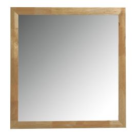 Santa Barbara - Modern Natural Rectangular Mirror