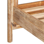 Mikala - Modern Natural Oak Bed - Modern Natural Oak Bed