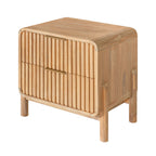 Mikala - Modern Natural Oak Nightstand