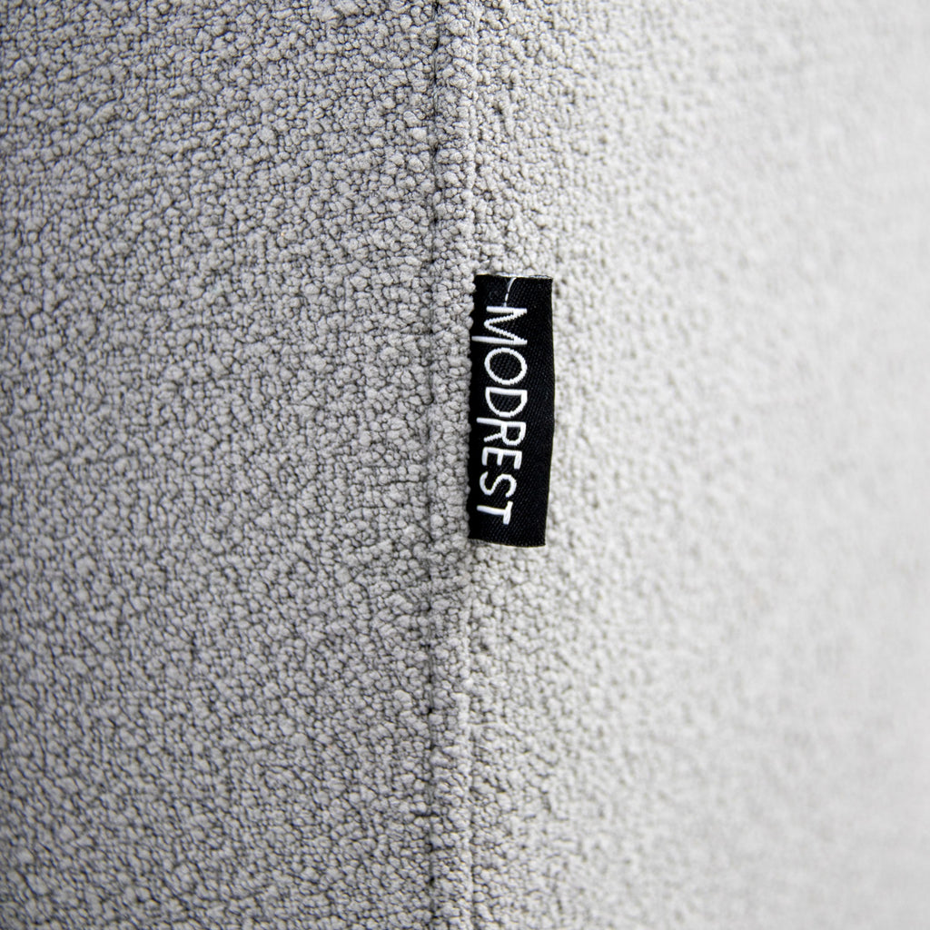 Byrne - Modern Grey Fabric Bed - Modern Grey Fabric Bed