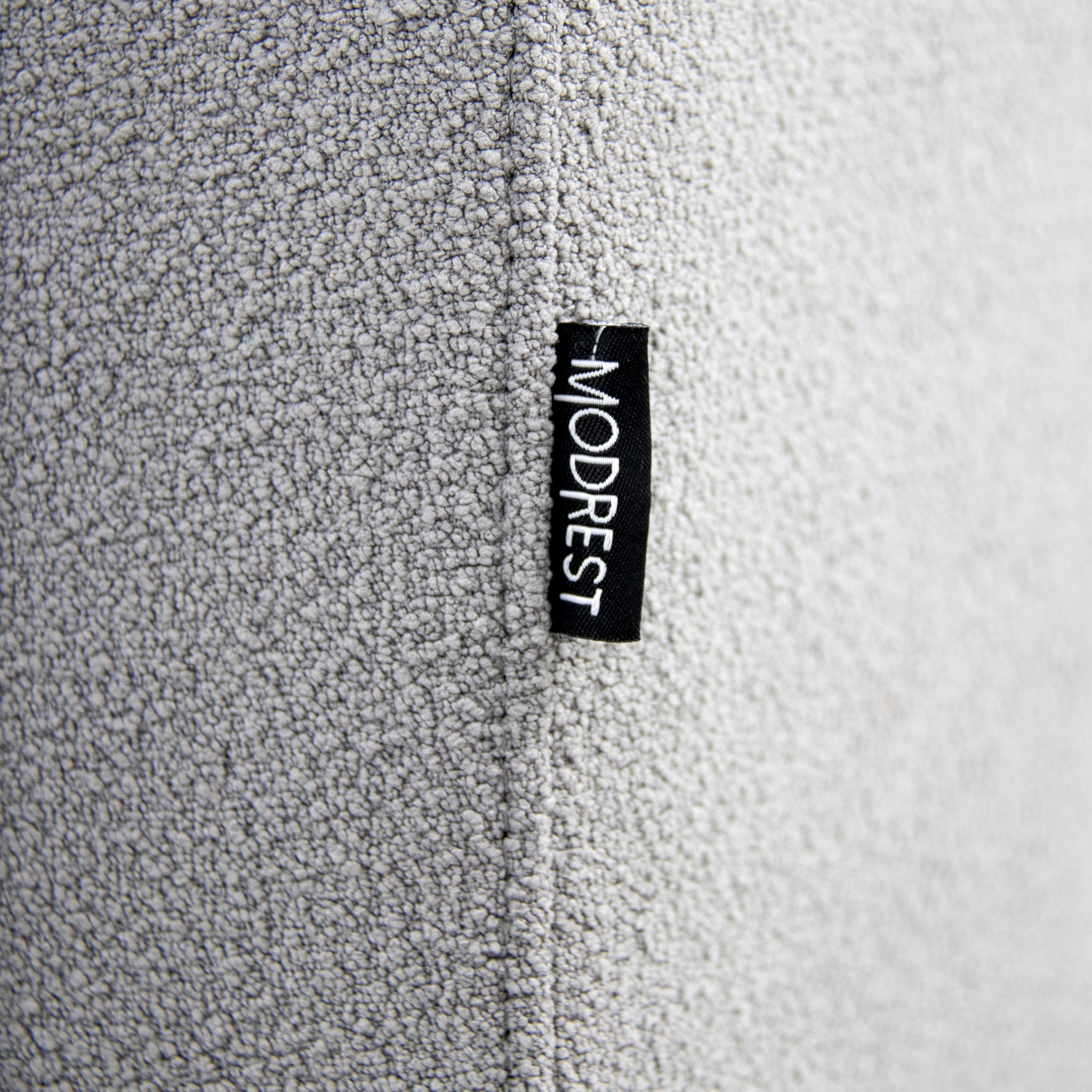 Byrne - Modern Grey Fabric Bed - Modern Grey Fabric Bed