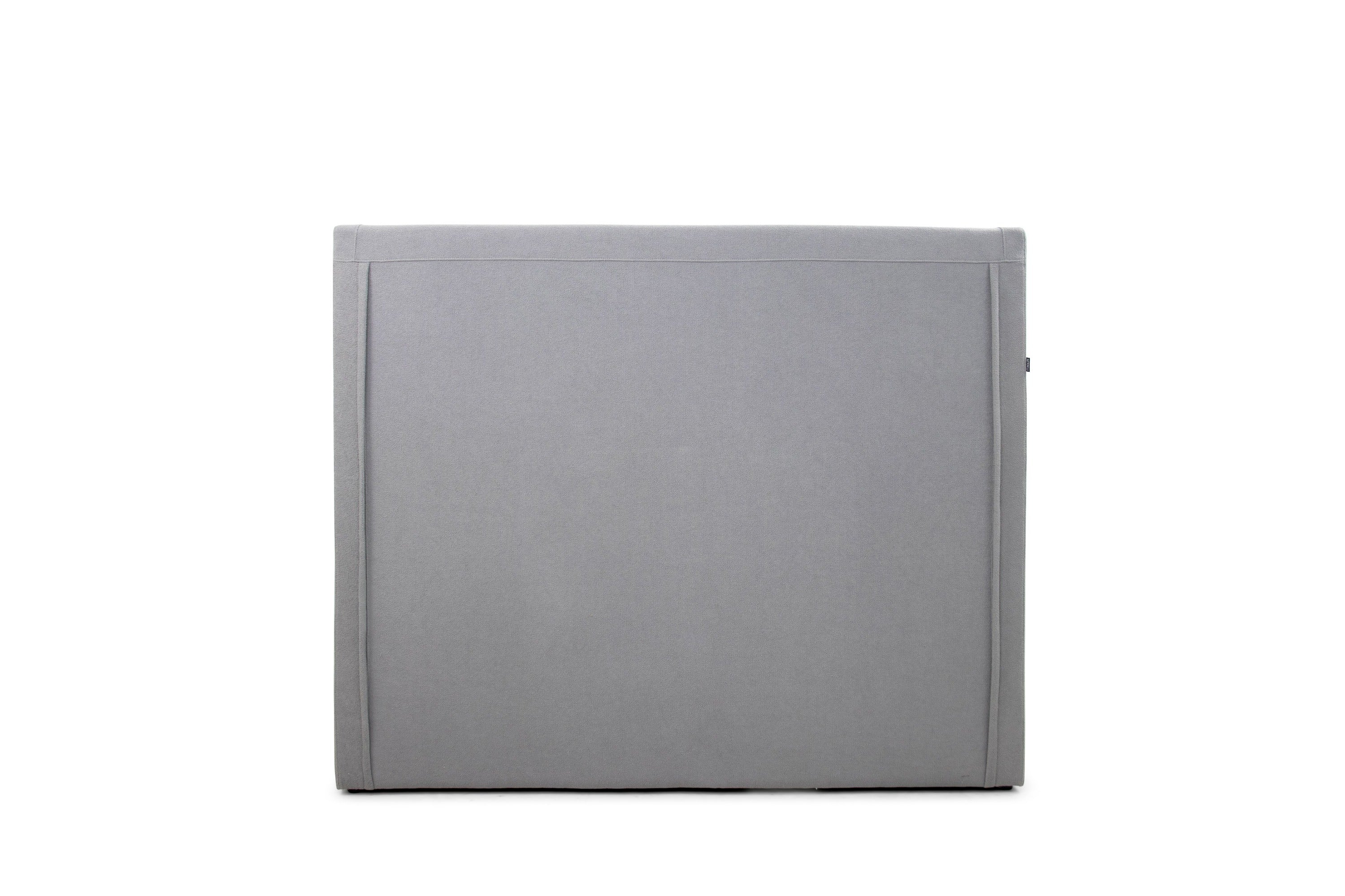 Byrne - Modern Grey Fabric Bed - Modern Grey Fabric Bed