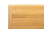Eastern King Seattle - Modern Natural Oak Bed - Modern Natural Oak Bed