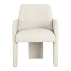 Cando - Modern Beige Fabric Dining Chair