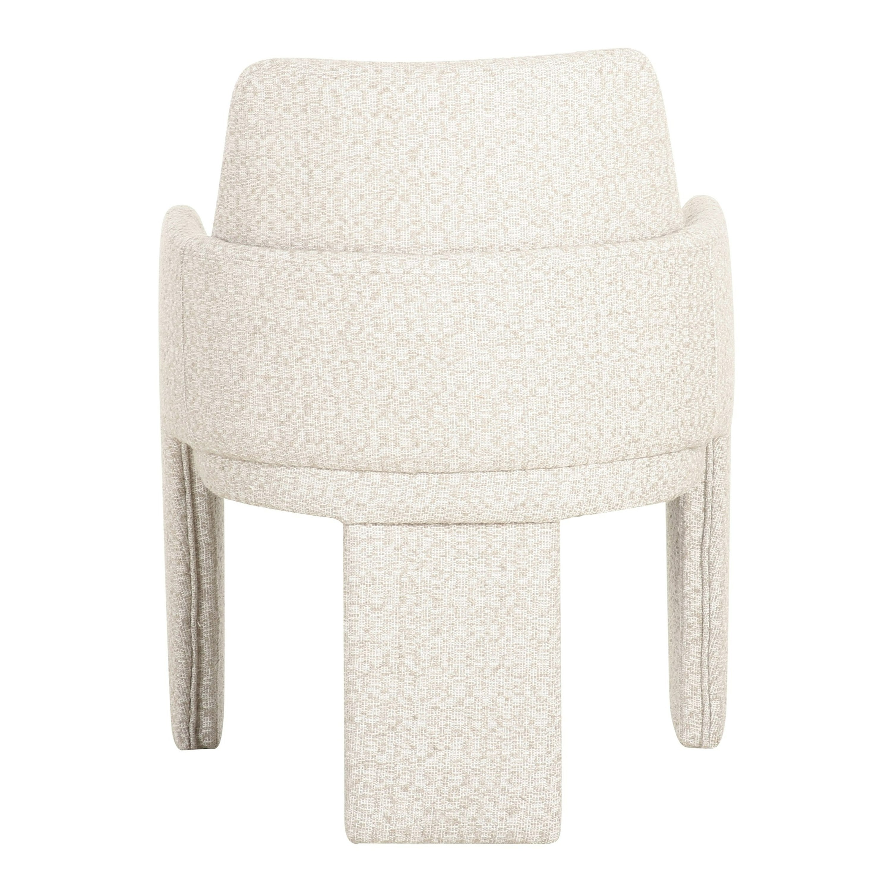 Cando - Modern Beige Fabric Dining Chair