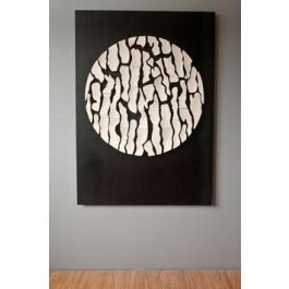 VIG23026 - 39 X 59 Black Framed Painting