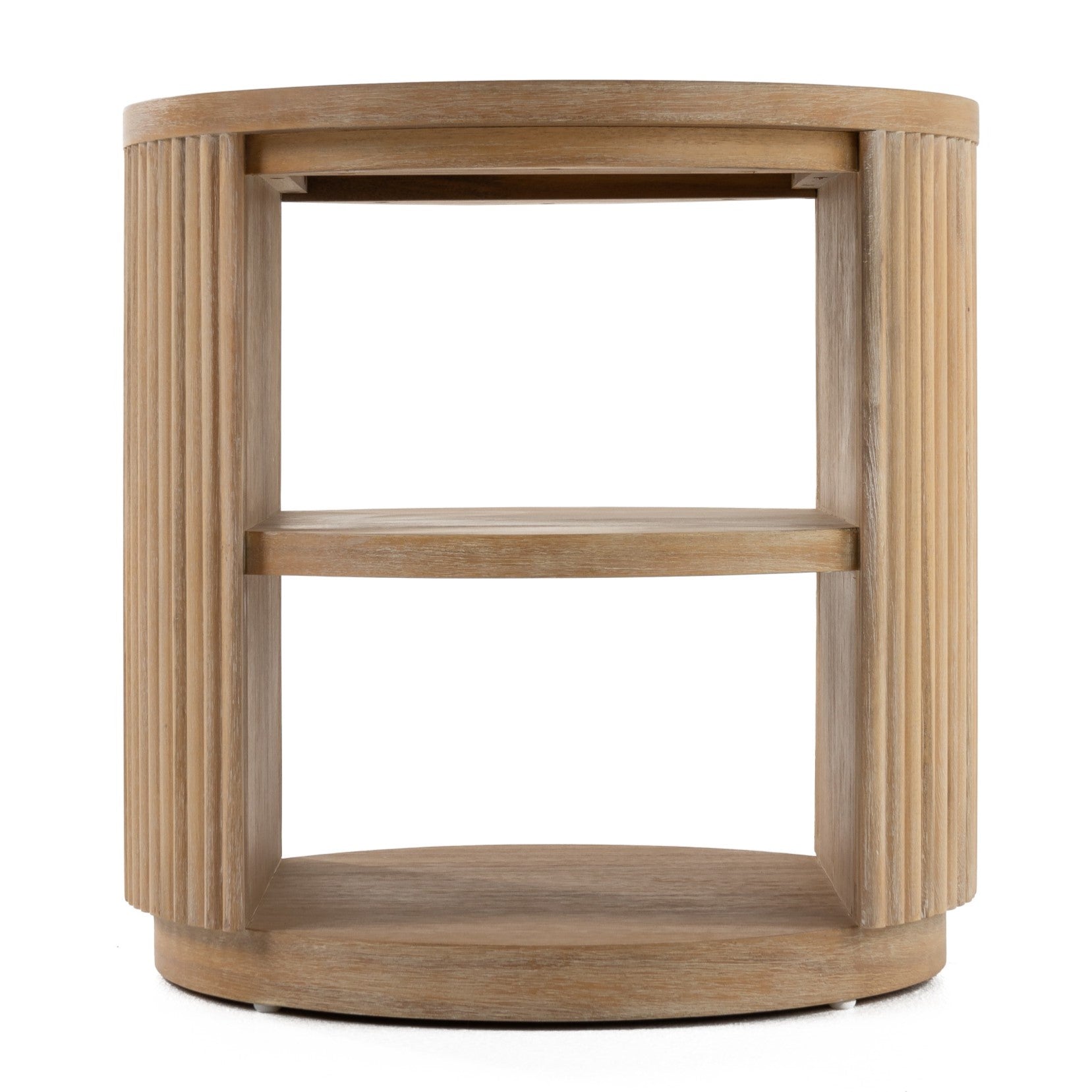 Jacobson - Modern Natural Acacia End Table