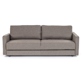 Fredonia Modern Grey Fabric Sofa Bed with Storage