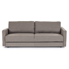 Fredonia Modern Grey Fabric Sofa Bed with Storage