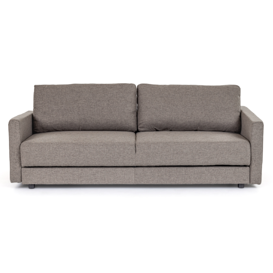Fredonia Modern Grey Fabric Sofa Bed with Storage