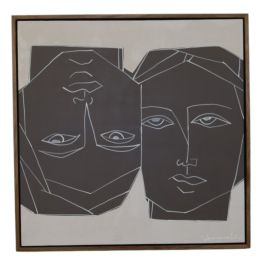 Siamese - Modern 47" x 47" Painting