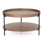 Savoy - Modern Walnut Medium Coffee Table