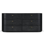 Fields - Modern Black Acacia Dresser