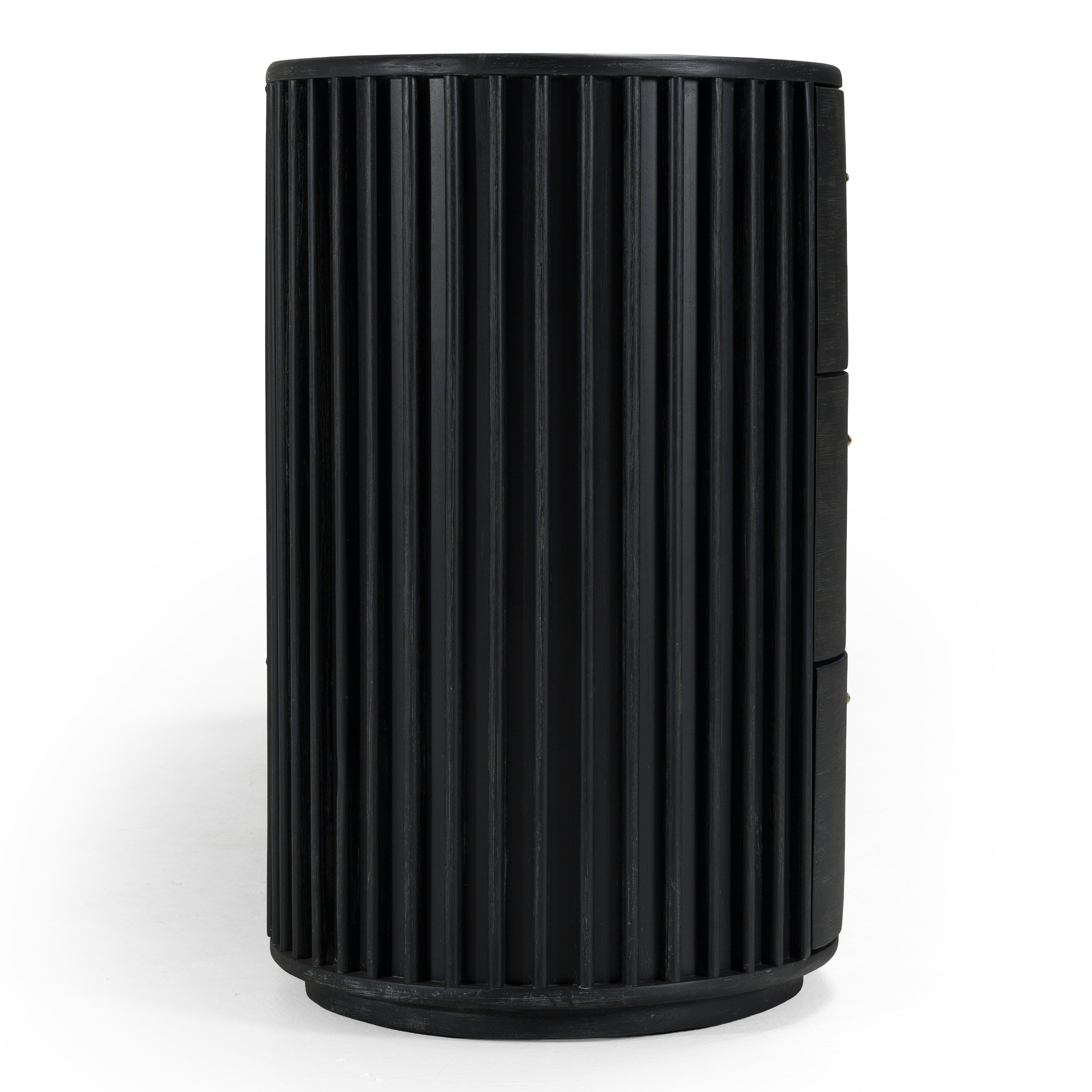 Fields - Modern Black Acacia Dresser
