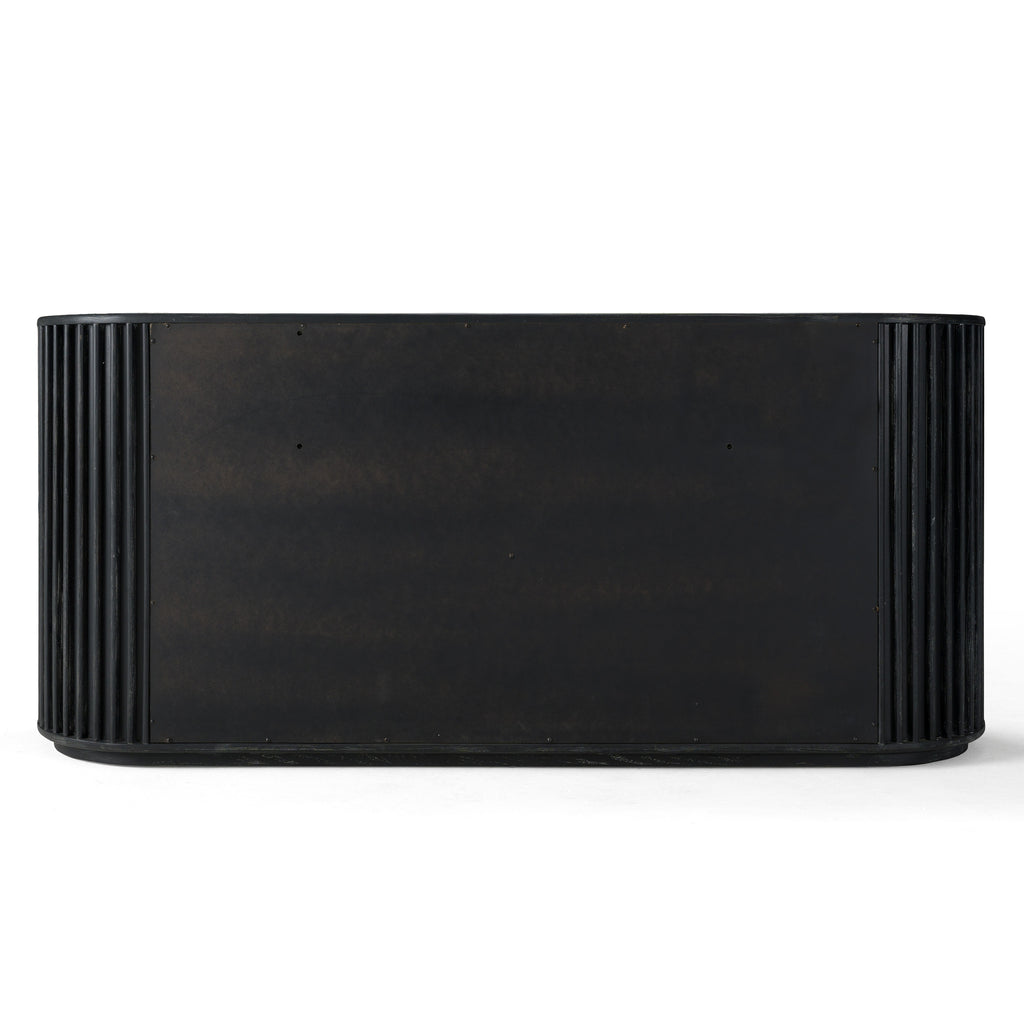 Fields - Modern Black Acacia Dresser