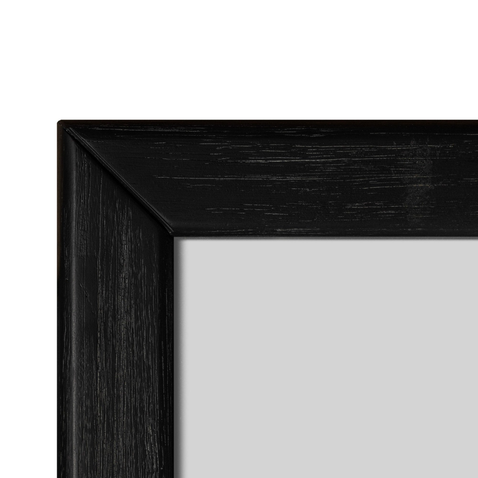 Fields - Modern Black Acacia Mirror