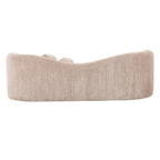 Calico - Contemporary Beige Weave Fabric 3 - Seat Sofa