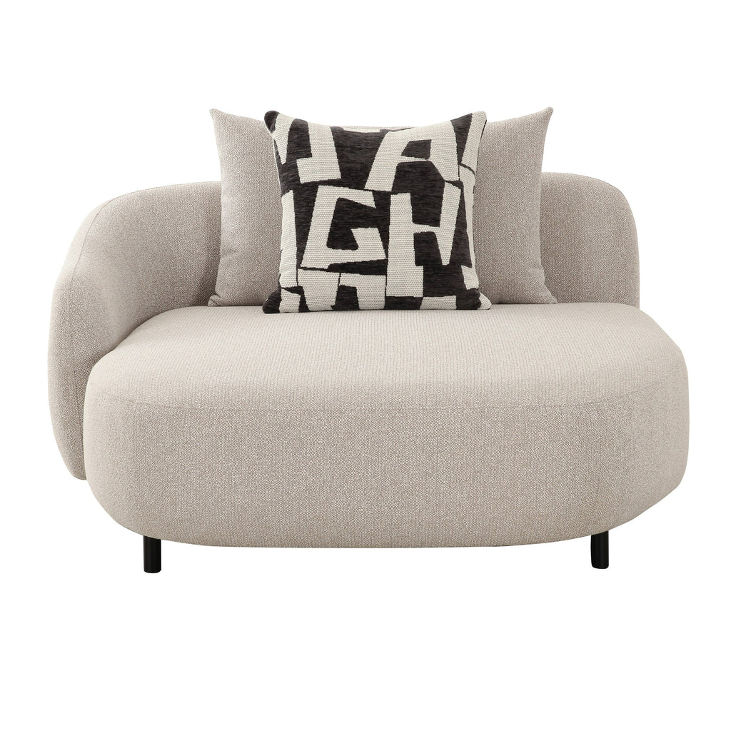 Marge - Contemporary Beige Sectional Sofa