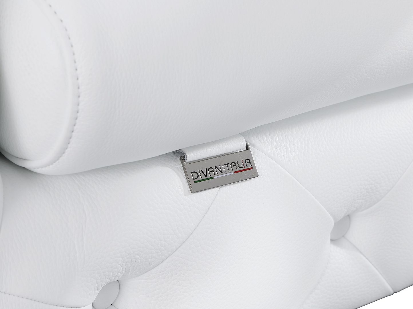 970 Divanitalia Loveseat in Top-grain Italian Leather