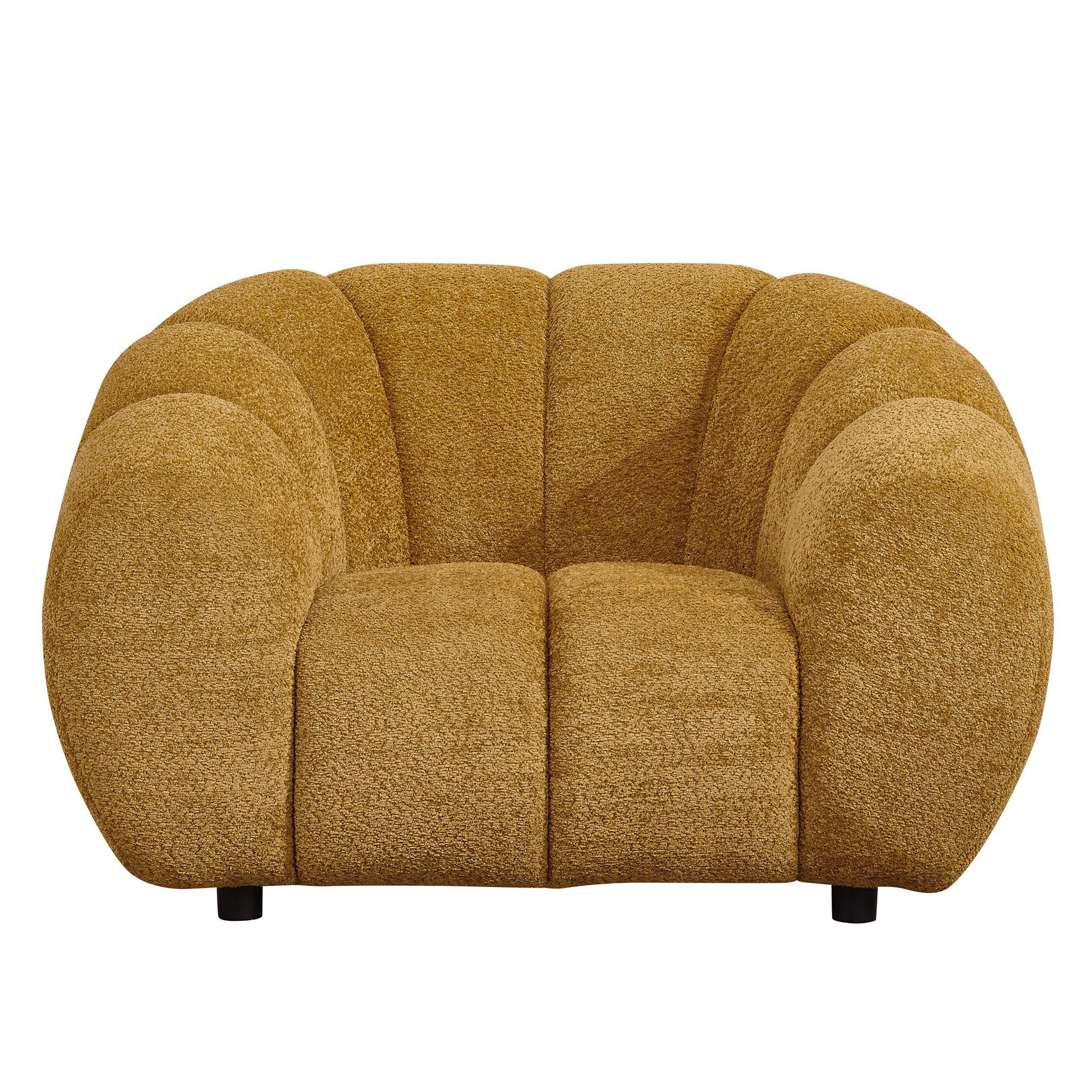 Suki - Modern Camel Fabric Chair