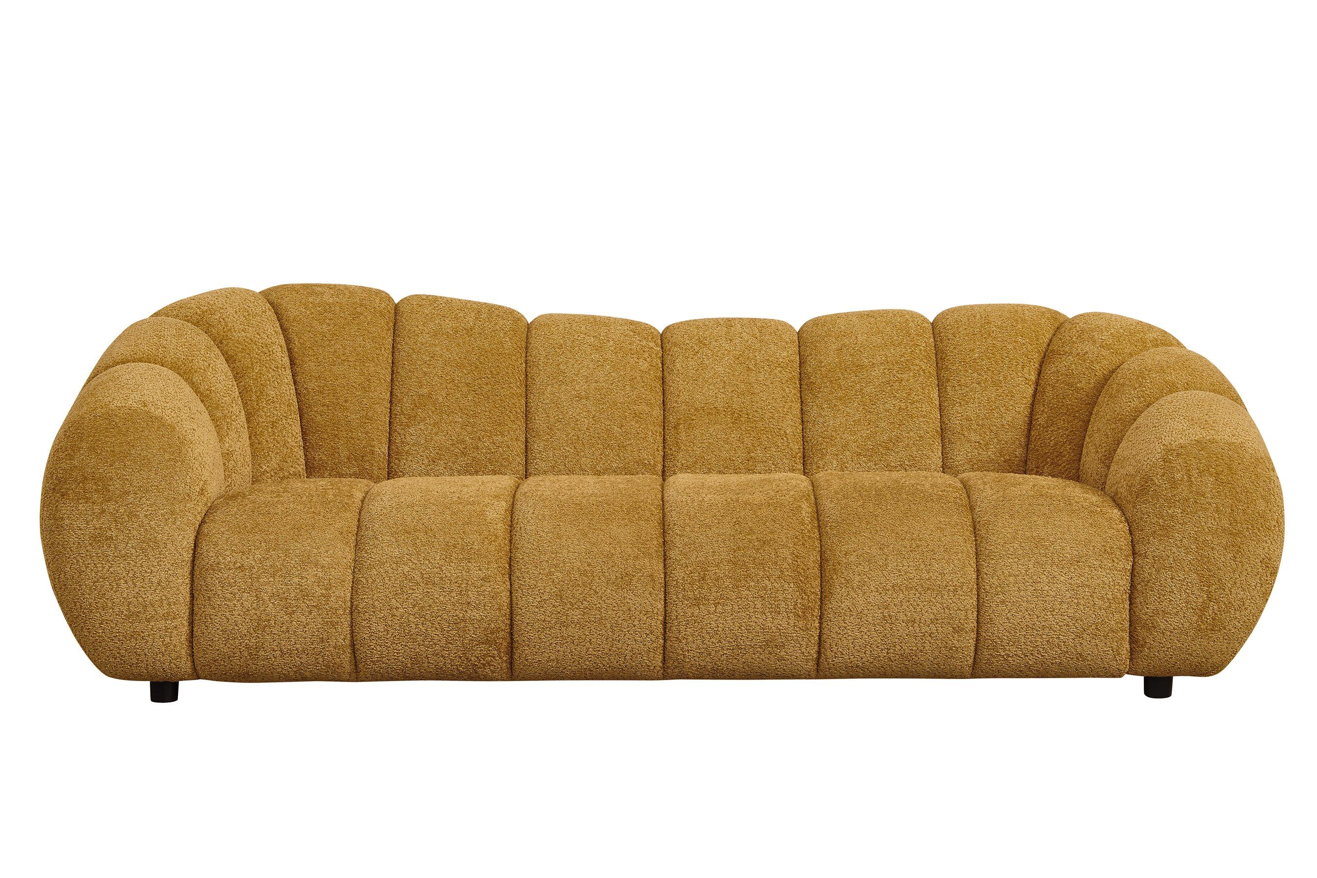 Suki - Modern Camel Fabric Sofa