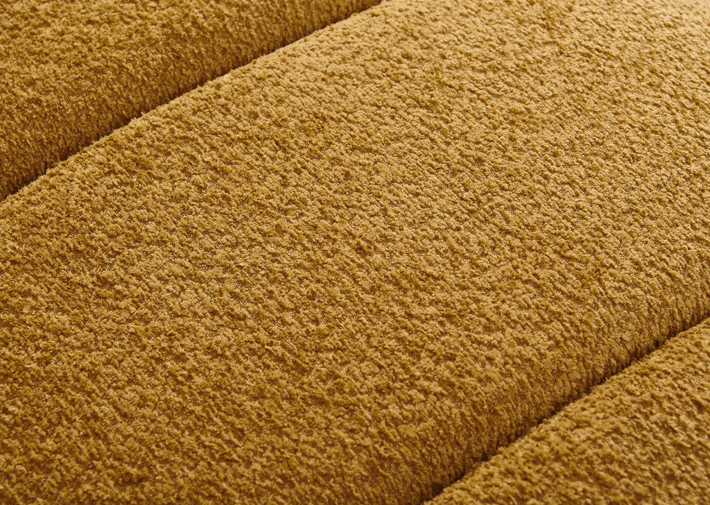 Suki - Modern Camel Fabric Sofa