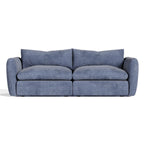 Kinsey - Modern Blue Fabric Modular Sectional Sofa - Modern Blue Fabric Modular Sectional Sofa