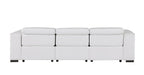 1208 Genuine Leather Triple Power Reclining Sofa - White - SKU 1208-WHITE-3.3-HT - view 7