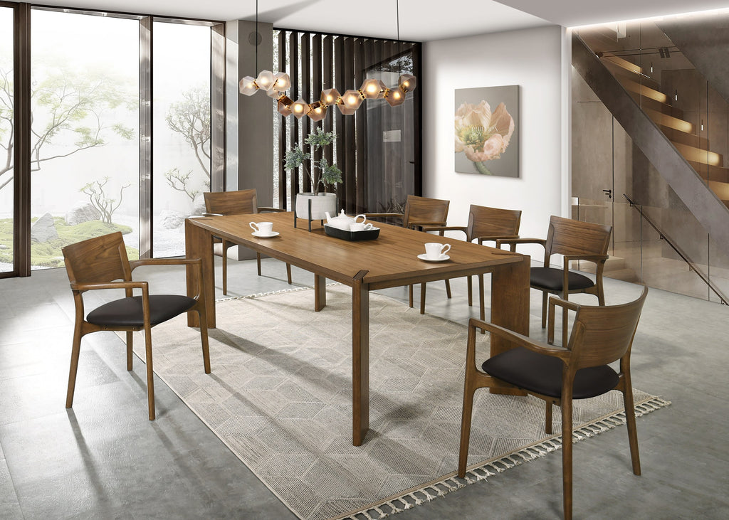 Edelman - Mid-Century Modern Walnut Dining Table