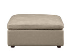 1100 Divanitalia 3-Piece Sofa Set with Ottoman - Top-grain Italian Leather
