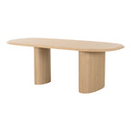 Summit - Modern 87" Natural Ash Dining Table