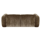 Siegal - Modern Olive Green Fabric Loveseat Sofa