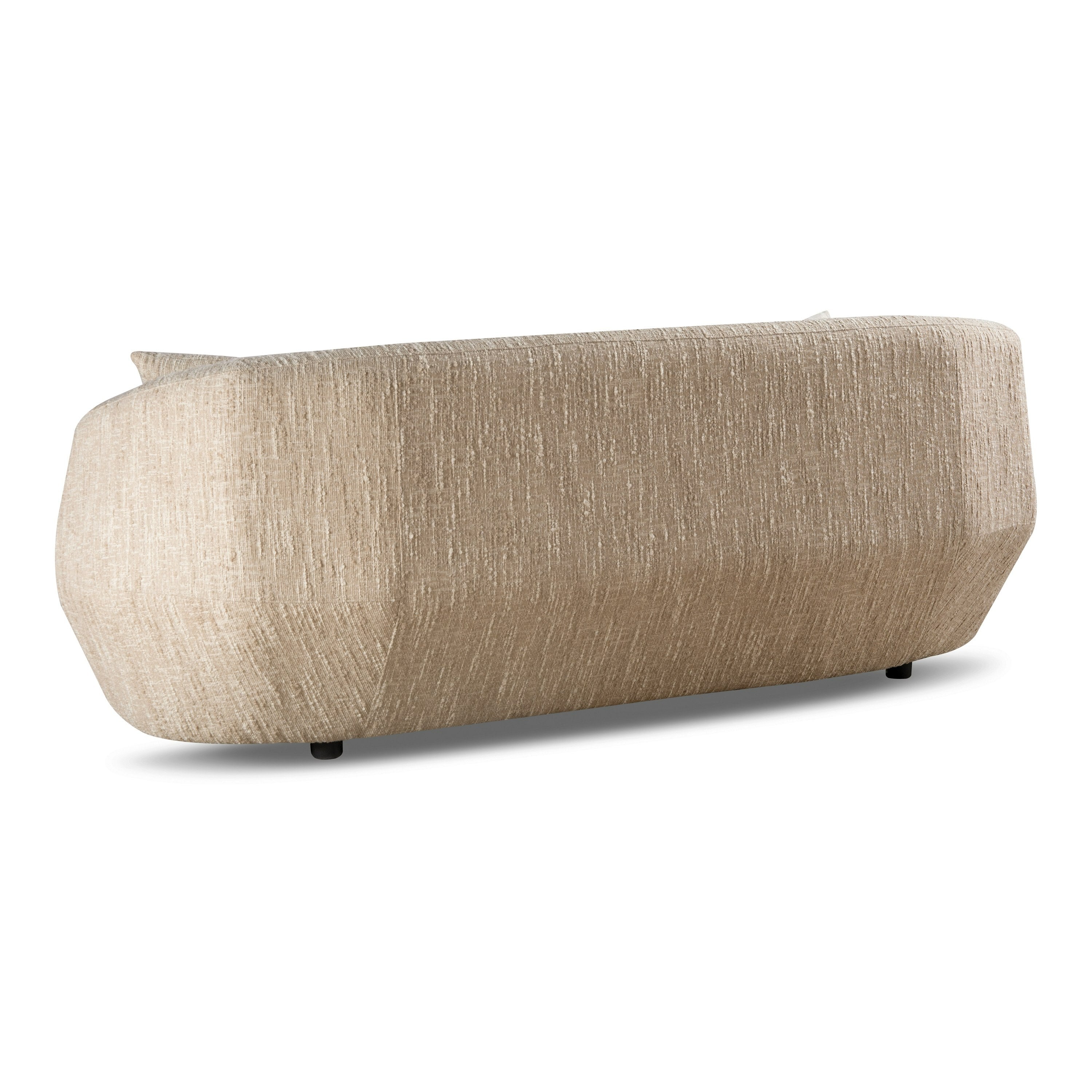 Belinda - Modern Beige Fabric 3 - Seat Sofa