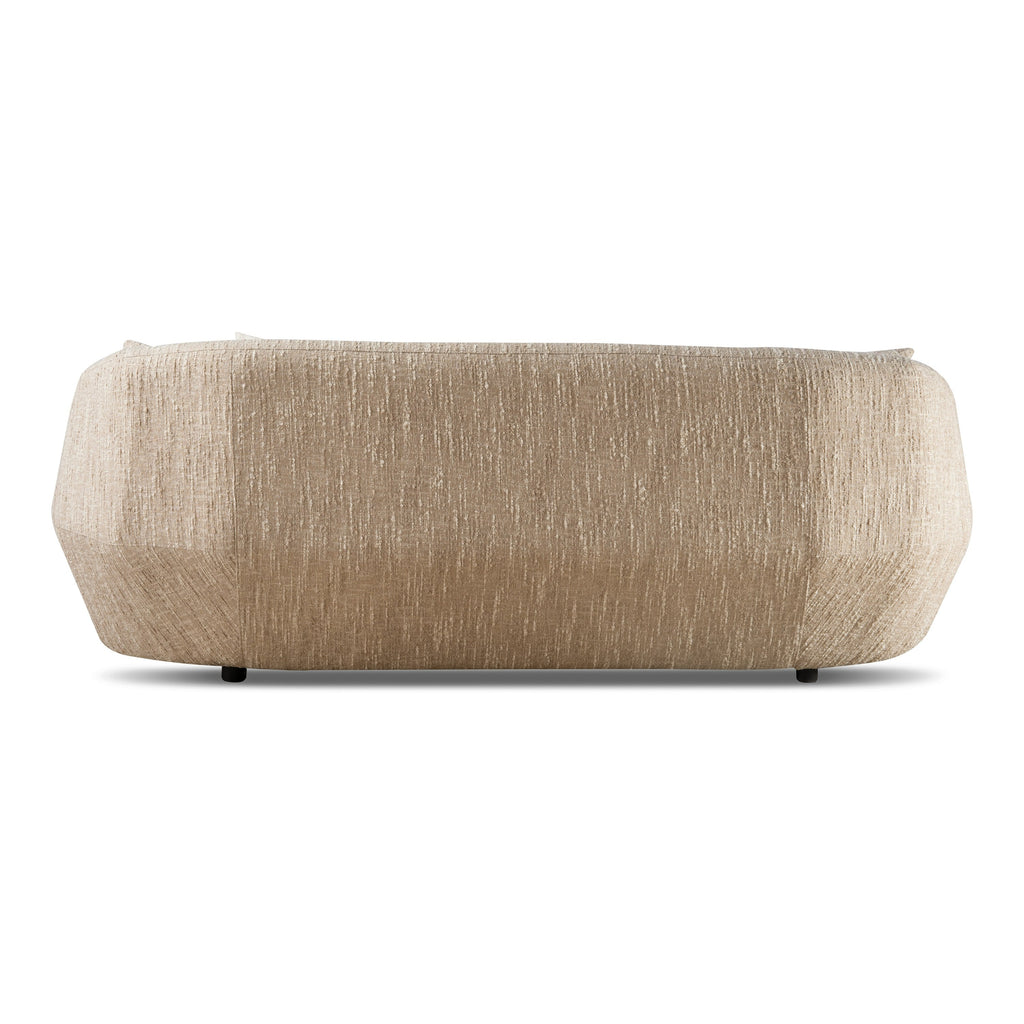 Belinda - Modern Beige Fabric 3 - Seat Sofa