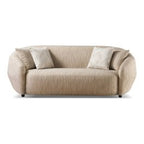 Belinda - Modern Beige Fabric 3 - Seat Sofa