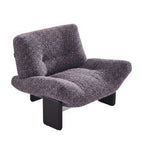 Nouveau Crowley - Modern Grey Multi - Color Fabric Accent Chair