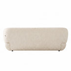 Nouveau Pasha - Modern Cream Fabric Bed - Modern Cream Fabric Bed
