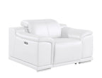 2679 Power Reclining Chair with Power Headrest in Genuine Leather