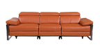 1246 Divanitalia Modular Power Triple Reclining Sofa with Power Reclining Headrests - Top Grain Italian Leather - Camel - SKU 1246-CAMEL-3.3-HT - view 3