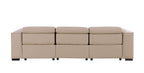 1208 Genuine Leather Triple Power Reclining Sofa - Beige - SKU 1208-BEIGE-3.3-HT - view 6