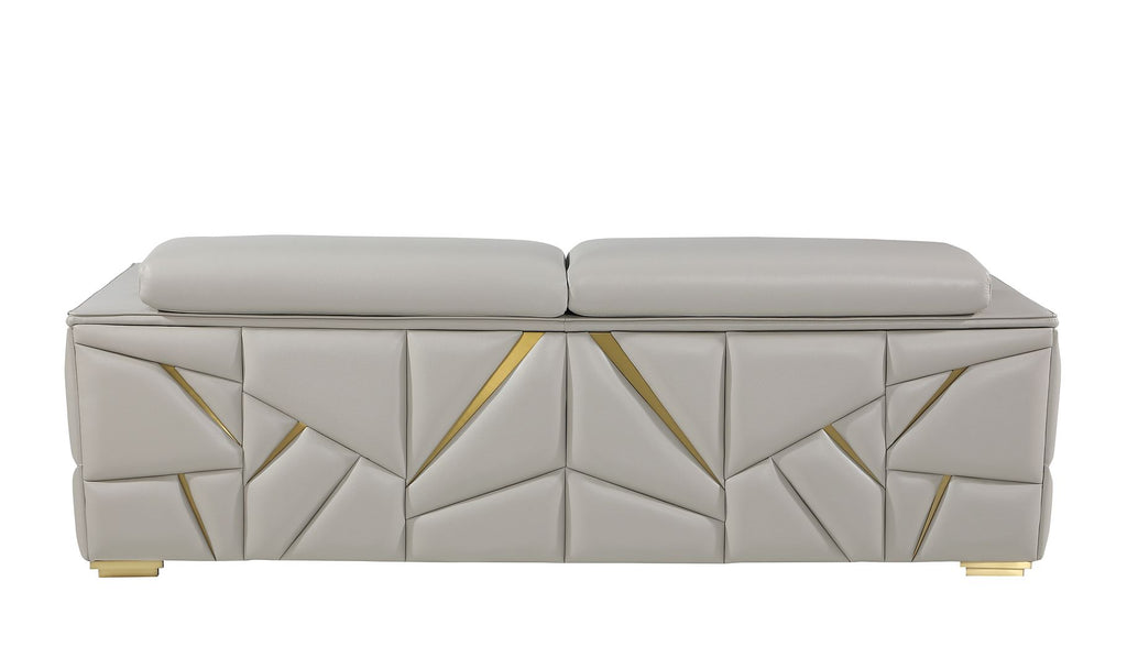 1120 Divanitalia Sofa with Adjustable Headrest in Top-grain Italian Leather