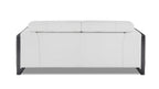 903 Divanitalia Loveseat with Adjustable Headrest in Top-grain Italian Leather