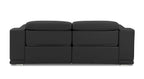 9762 Divanitalia Top Grain Italian Leather Power Reclining Loveseat with Adjustable Headrests