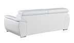 4571 Modern Genuine Leather Sofa - White - SKU 4571-S-WHITE - view 3
