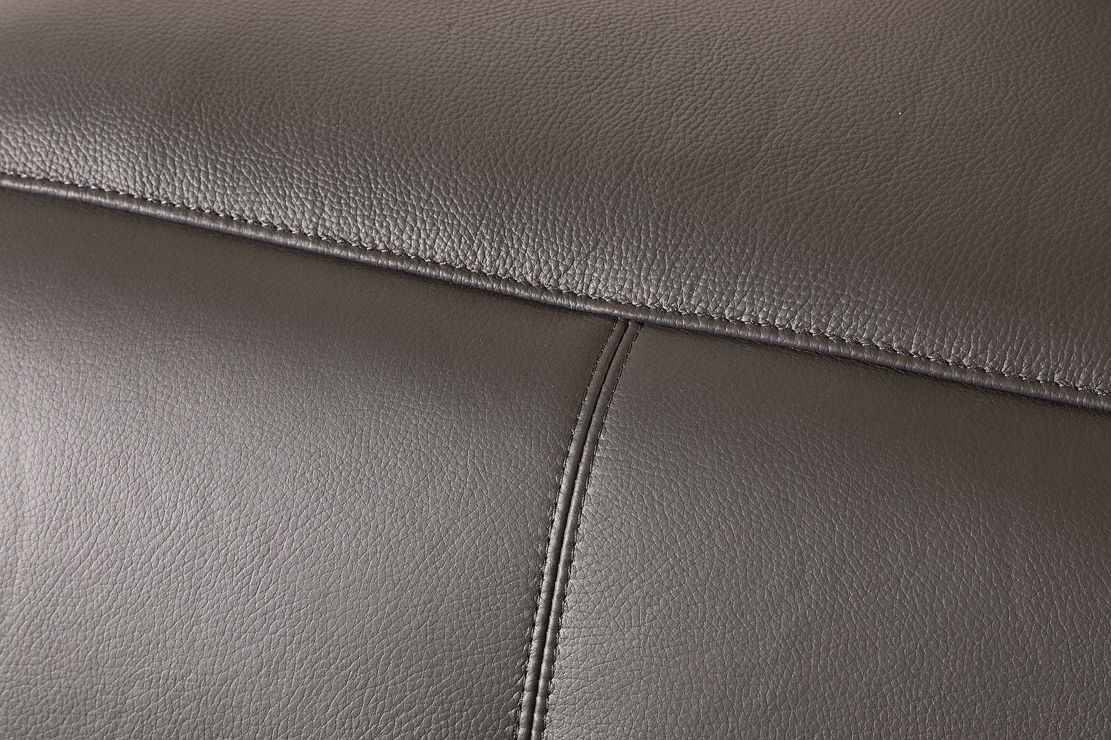9762 Divanitalia 6-Piece L-Shaped Top Grain Italian Leather Sectional Sofa with 3 Power Recliners